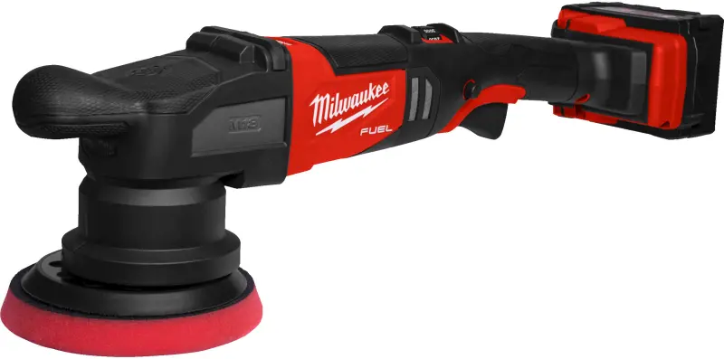 Aku excentrická leštička Milwaukee M18 FROP15-502X KIT, leštící bruska 125 mm, 2x aku M18 B5 + nabíječka M12-18 FC + příslušenství, 4933492352 (MI4933492352)